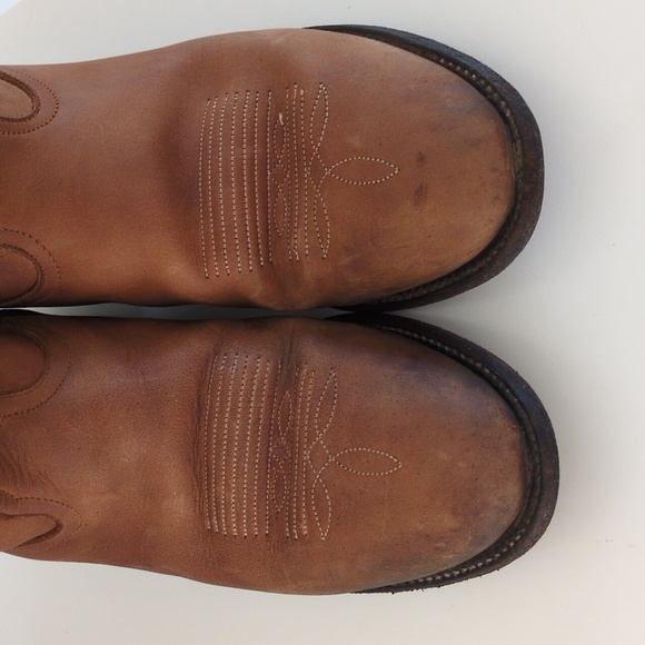 Tony Lama Western Cowboy Boots - Picture 3 of 15